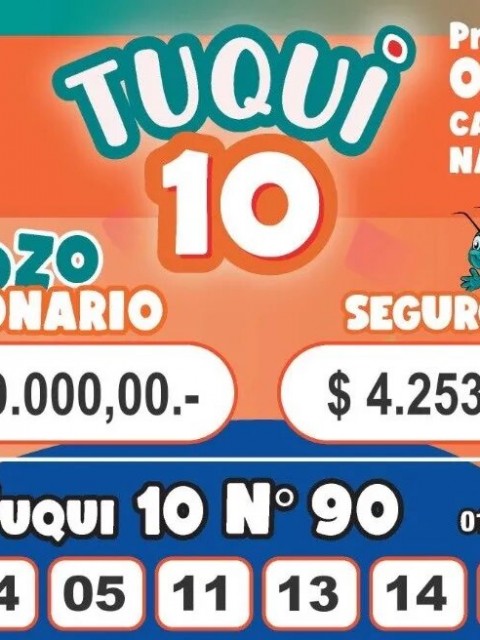 ¡Un afortunado ganó $55 millones con el Tuqui 10!