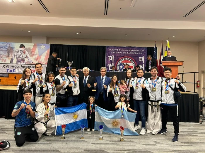 Tucumán brilló en los XVI Juegos Panamericanos de Taekwon-Do ITF