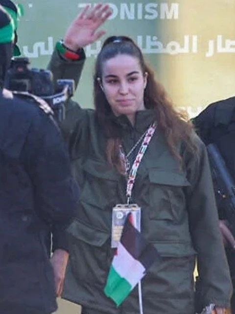 Quién es la soldado israelí Agam Berger liberada por Hamas en el norte de Gaza