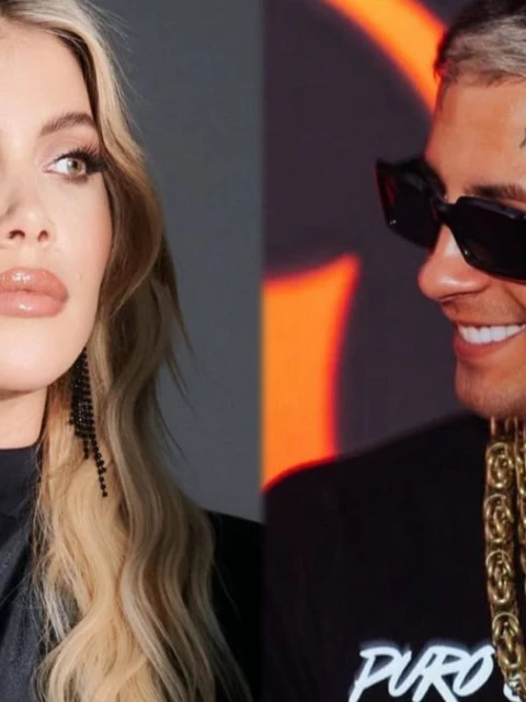 Wanda Nara fulminó a L-gante: "Estoy feliz y sin problemas"